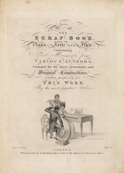 Il Libro degli Appunti per Pianoforte e Flauto da English School
