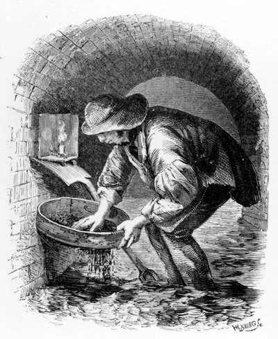Il cacciatore di fogne, illustrazione da 