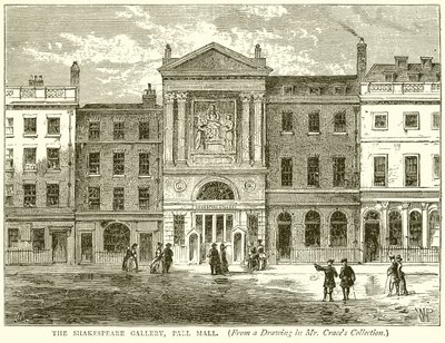 La Galleria di Shakespeare, Pall Mall da English School