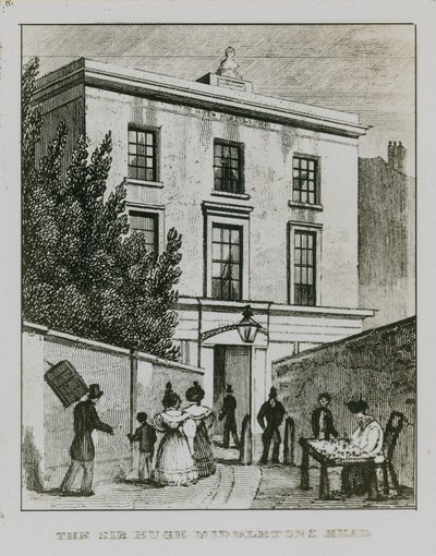 La taverna della testa di Sir Hugh Middleton da English School