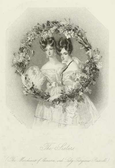 Le Sorelle, la Marchesa di Abercorn e la Lady Georgiana Russell da English School