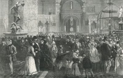 Il Museo di South Kensington a Whit Monday da English School