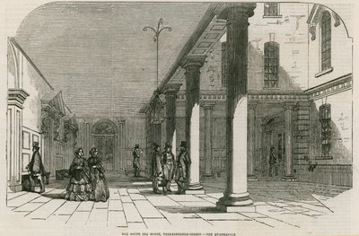 The South Sea House, Threadneedle Street, Londra - Il Quadrilatero da English School