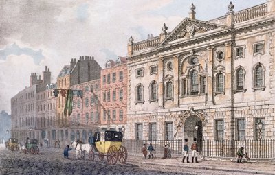 La facciata sud di Ironmongers Hall, da 