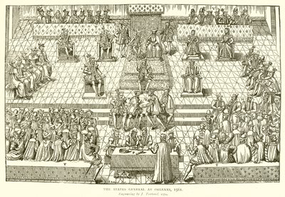 Gli Stati Generali a Orleans, 1561 da English School