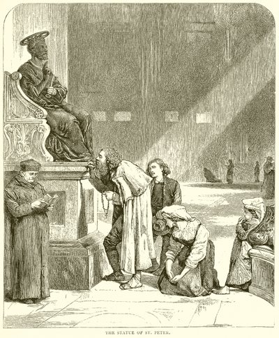 Statua di San Pietro da English School