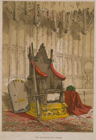 La Pietra di Scone nella Sedia dell