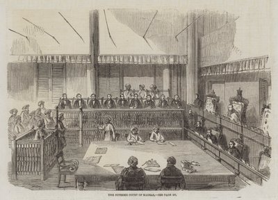 La Corte Suprema di Madras da English School