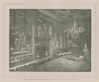 La Sala degli Arazzi a St Jamess Palace da English School