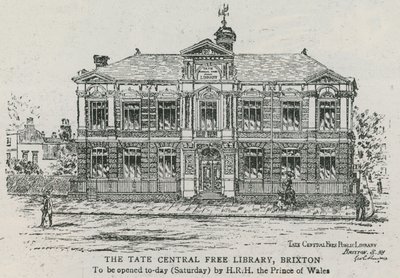 La Biblioteca Centrale Gratuita Tate, Brixton da English School