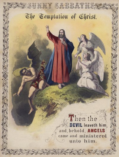 La tentazione di Cristo da English School