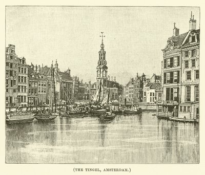 Il Tingel, Amsterdam (incisione) da English School