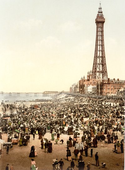 La Torre e la spiaggia, Blackpool da English School