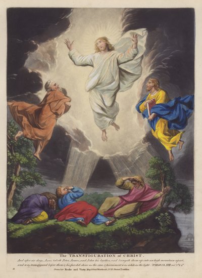 La Trasfigurazione di Cristo da English School