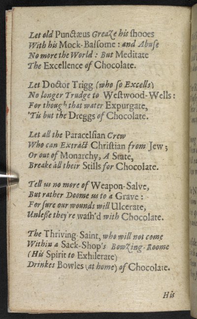 Il Traduttore, a ogni singolo uomo...nel giusto elogio del cioccolato divino, pagina A5v da 