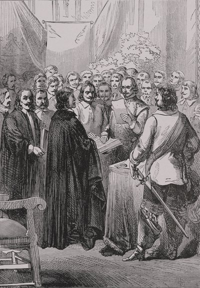 Il trattato di Westfalia, da La storia della Francia, di Emile de Bonnechose, pubblicato da Ward, Lock and Co, Londra da English School