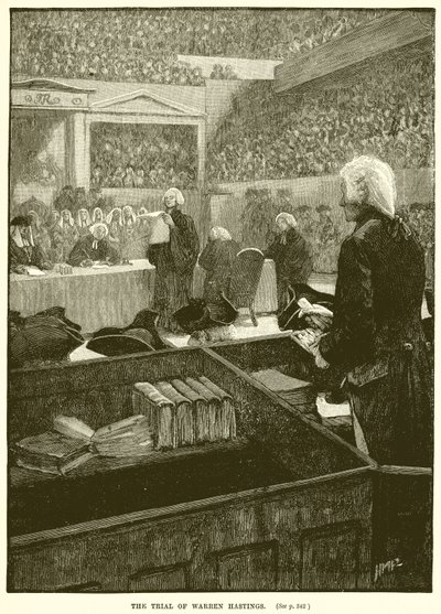 Il processo di Warren Hastings da English School