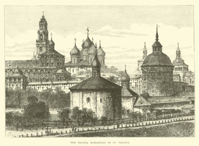 Il Monastero Troitsa di San Sergio da English School