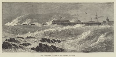 Le acque agitate del porto di Peterhead da English School