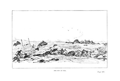 Il rimorchiatore a Dal, da La Campagna delle Cataratte del Generale William Francis Butler, pubblicato nel 1887 da English School