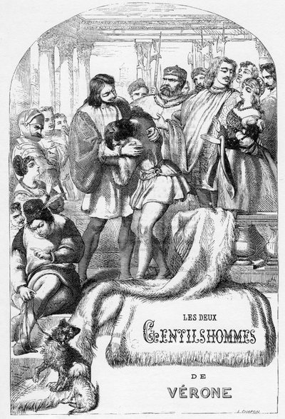 I due gentiluomini di Verona - Illustrazione in 