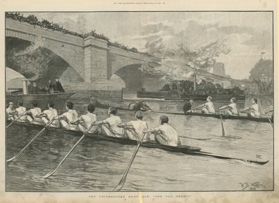 La gara di canottaggio delle università da English School