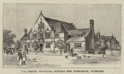 Le scuole tecniche e la palestra Verdin, Winsford da English School