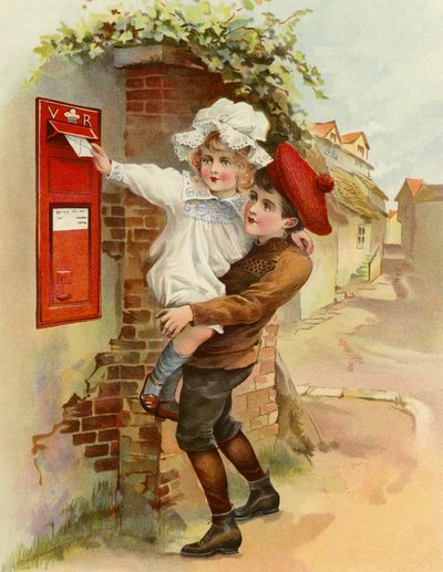 La cassetta delle lettere del villaggio da English School
