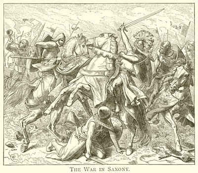 La guerra in Sassonia da English School