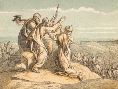 La guerra con Amalek da English School
