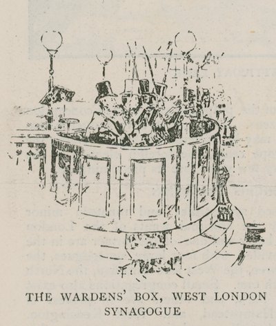 La Scatola dei Guardiani, Sinagoga di West London da English School