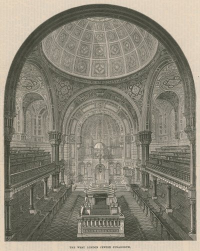 La Sinagoga Ebraica di West London da English School
