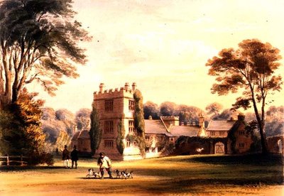 La Torre Occidentale, Cotehele House, c.1830-40 da English School