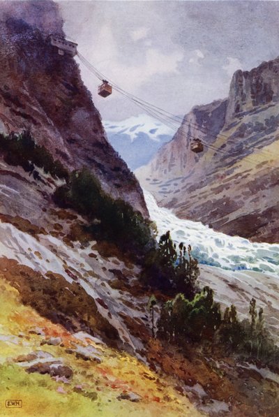 Funivia della ferrovia aerea Wetterhorn, Svizzera da English School