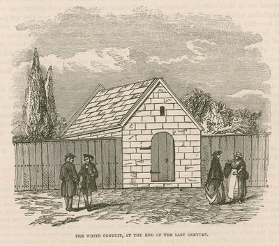 Il White Conduit della White Conduit House, Islington, Londra da English School