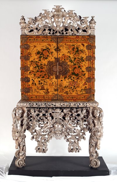 Il Cabinet di Witcombe, c.1697 da English School