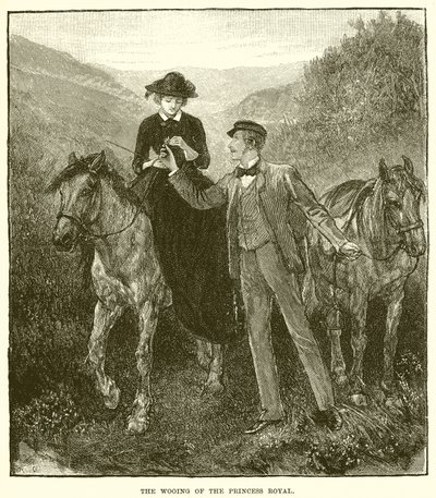 Il corteggiamento della principessa reale da English School