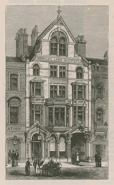 Il Working Lads Institute, Whitechapel da English School