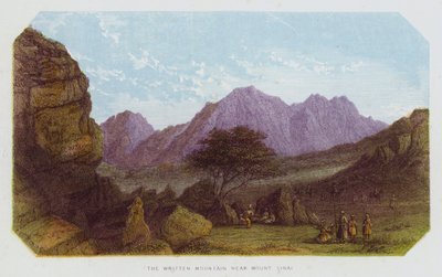 La Montagna Scritta vicino al Monte Sinai da English School