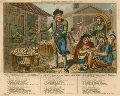 The Yorkshire Irishman; o, Avventure di un mercante di patate, scritto da G Nicks, cantato da Mr Emery da English School