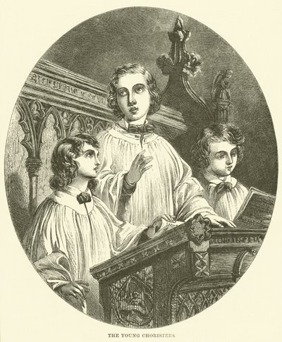 I giovani coristi (incisione) da English School