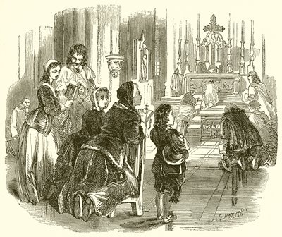 Il giovane Molière in chiesa da English School