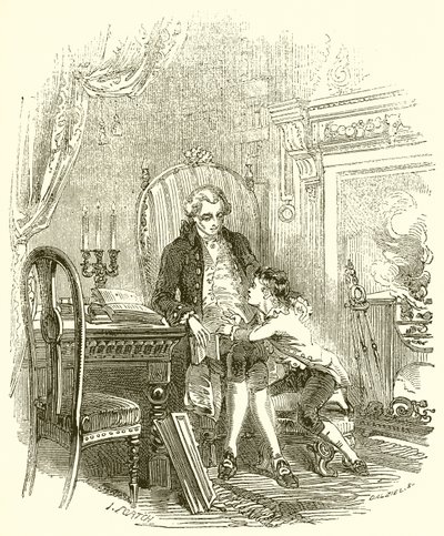 Il giovane Robert Peel da English School