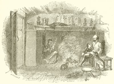 Il giovane Shakespeare e suo padre da English School