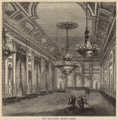 La sala da ballo, Williss Rooms da English School