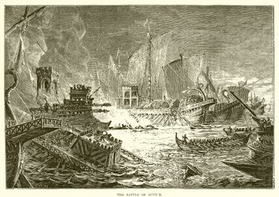 La battaglia di Azio da English School