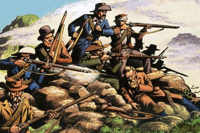 La battaglia di Majuba Hill, Prima Guerra Boera da English School