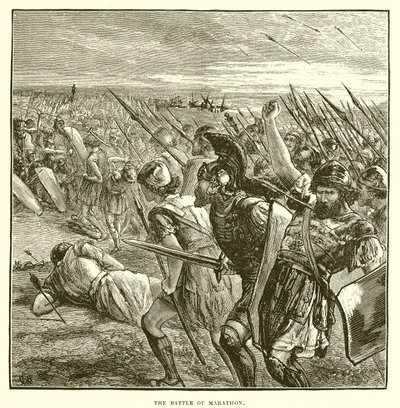 La battaglia di Maratona da English School