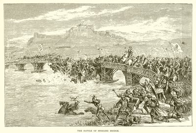 La battaglia del ponte di Stirling da English School