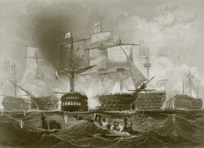La battaglia di Trafalgar da English School